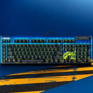 Razer BlackWidow V4 X - Yellow Switch - US - Fortnite Edition