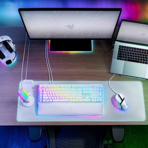 Razer BlackWidow V4 Pro - Green Switch - US - White